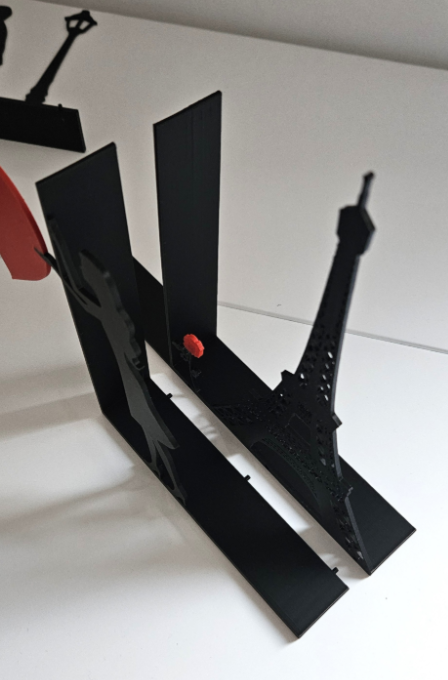 Sujetalibros de Pareja Enamorada -3