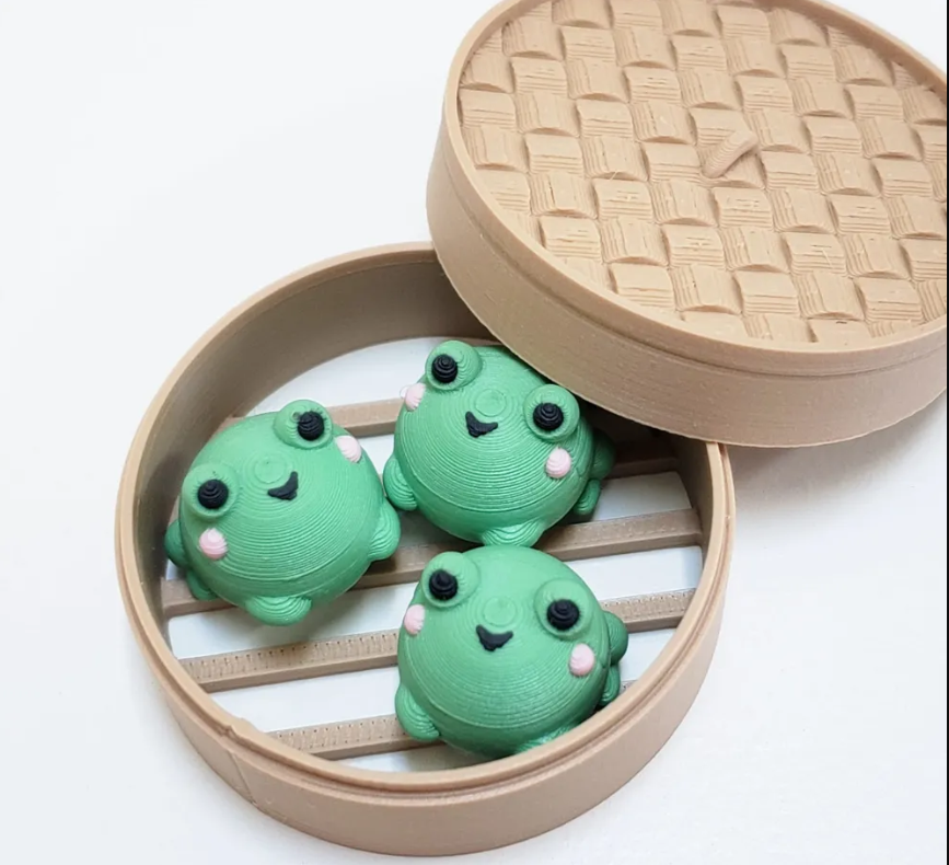 Llavero de panecillos de Ranita-2