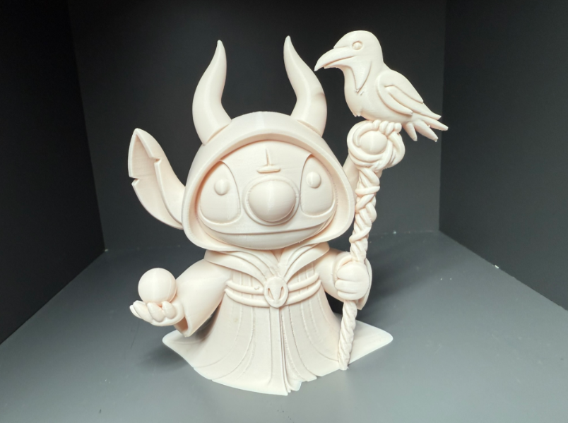 Figura decorativa de Stitch disfrazado de brujo-2