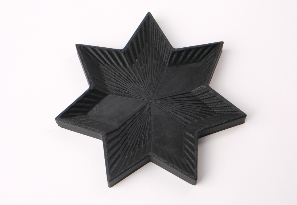 Bandeja Decorativa de Estrella Negra-2