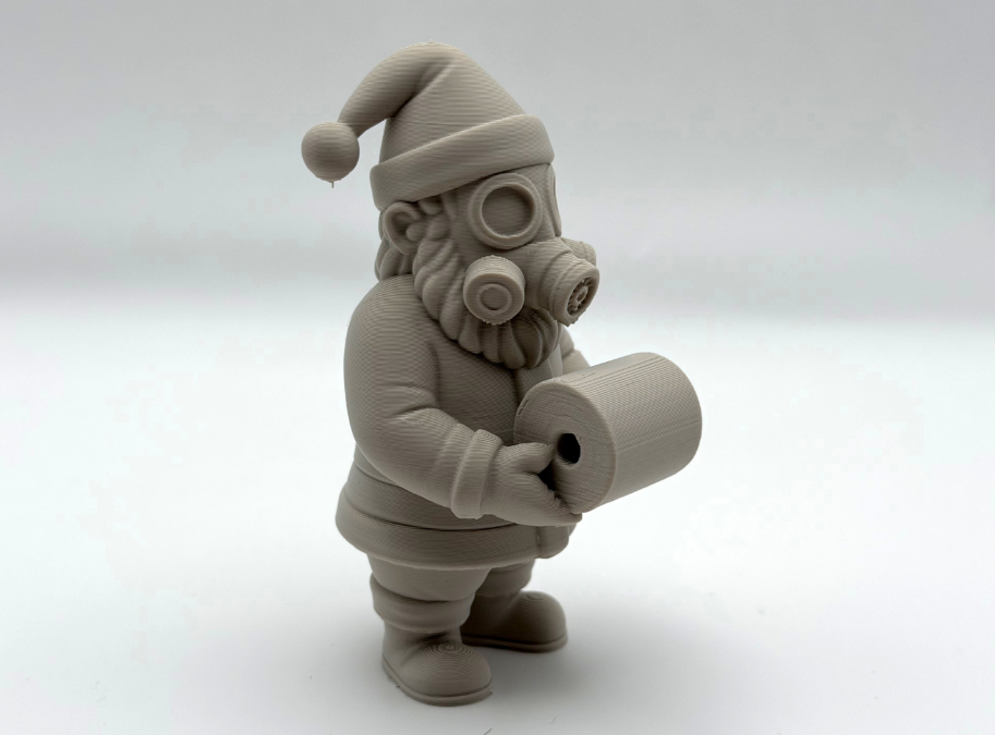 Adorno Navideño- Papá Noel con Papel Higiénico-1