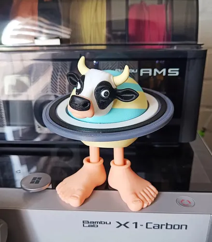 Vaca Saturno Saturnita - Juguete Italian Brainrot Articulado-2