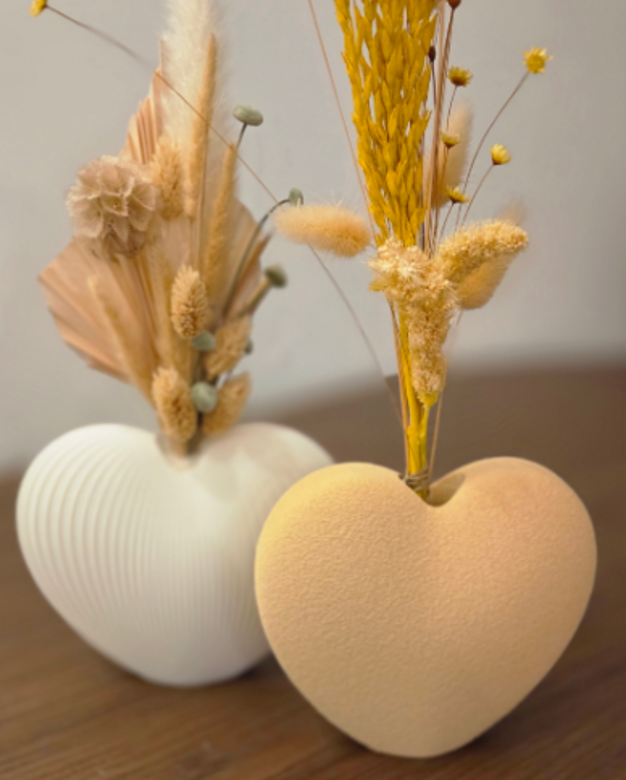 Figura decorativa Jarrón Decorativo corazón-2