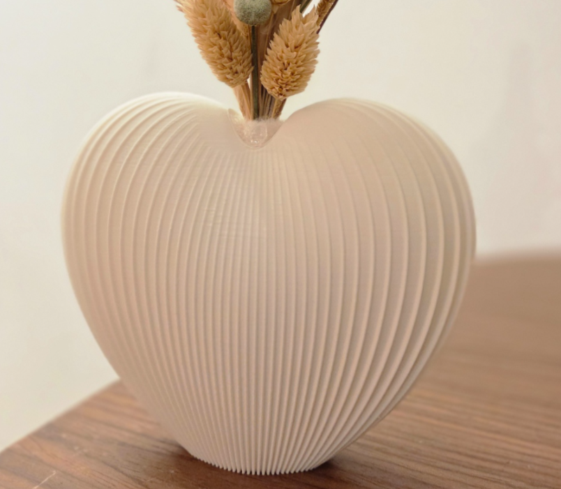 Figura decorativa Jarrón Decorativo corazón-3