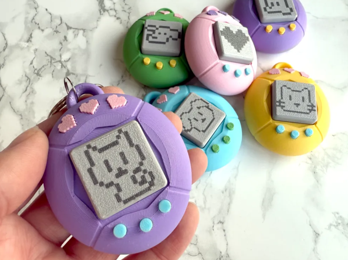 Llavero clicker - Diseño juguete virtual-2