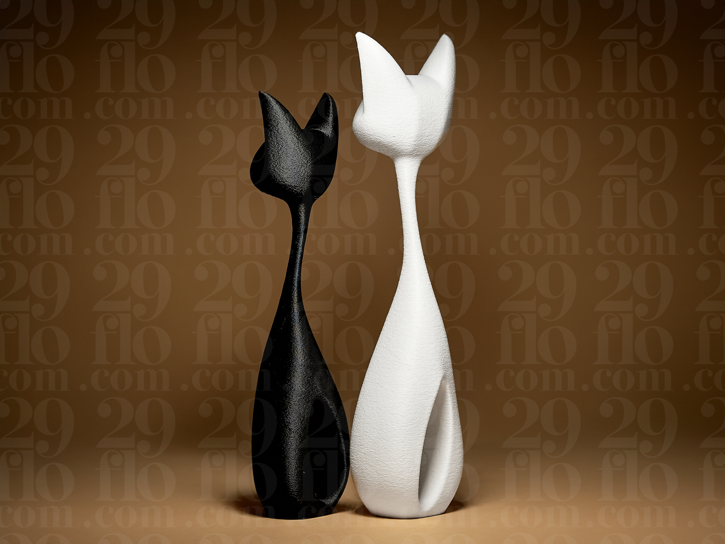 Figura - Gatos Estilizados -5