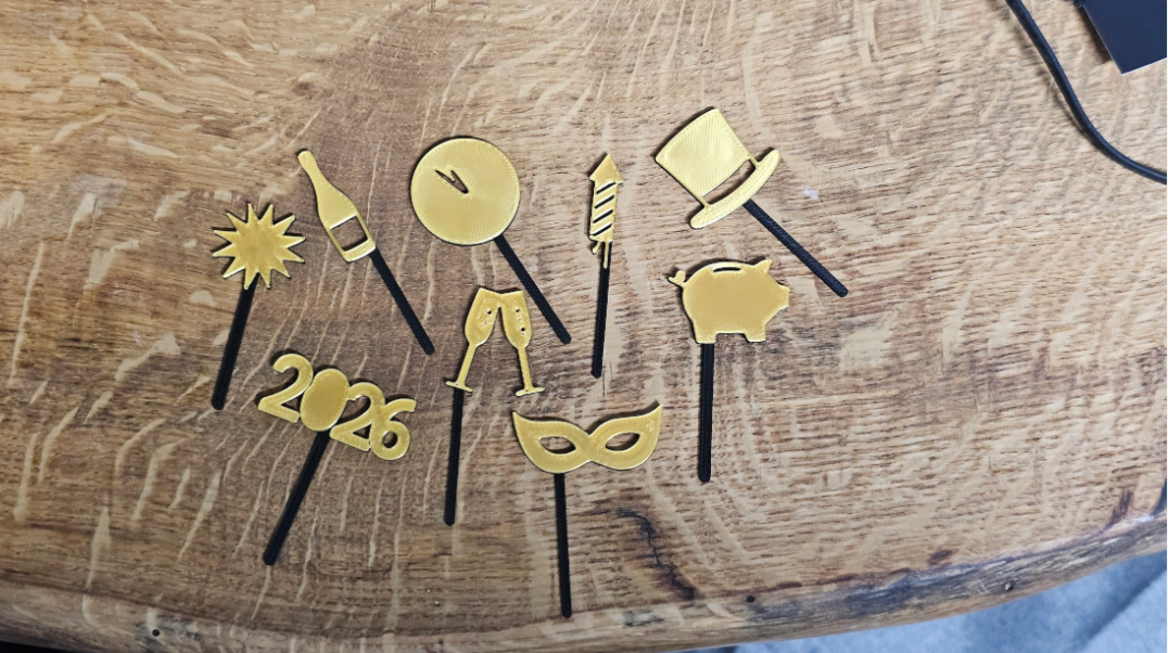 Juego de decoración para año nuevo -1