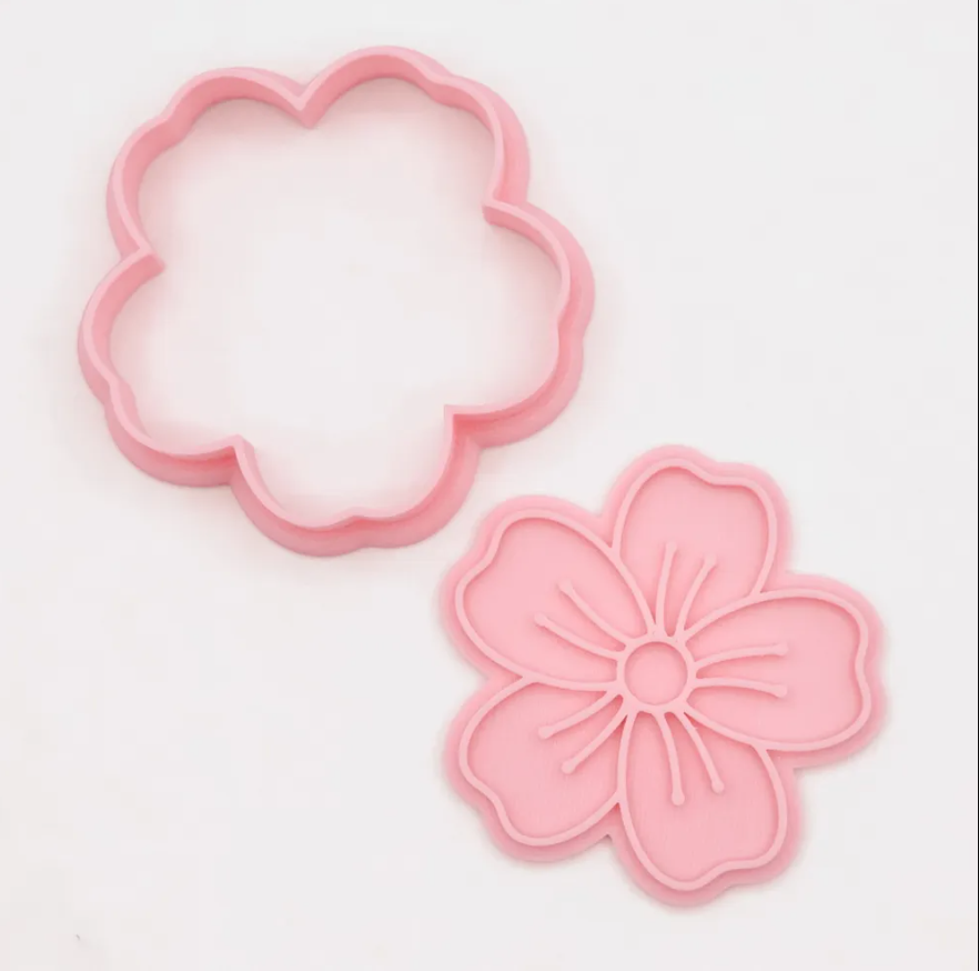 Cortador de galletas - Flores (pack 12 un)-2