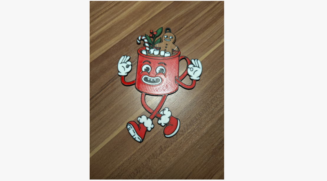 Pack de 5 adornos navideños divertidos-4