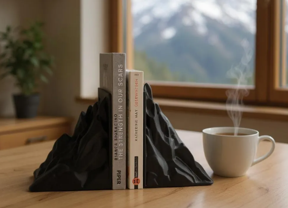 Sujeta libros - Montaña-3