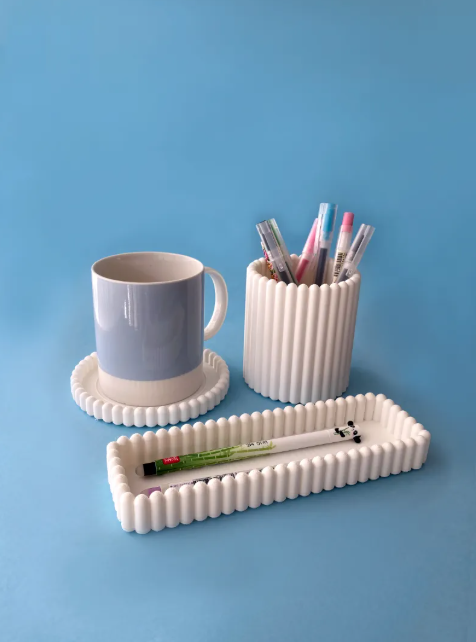 Set organizador de escritorio adorable (pack 3 un)-2