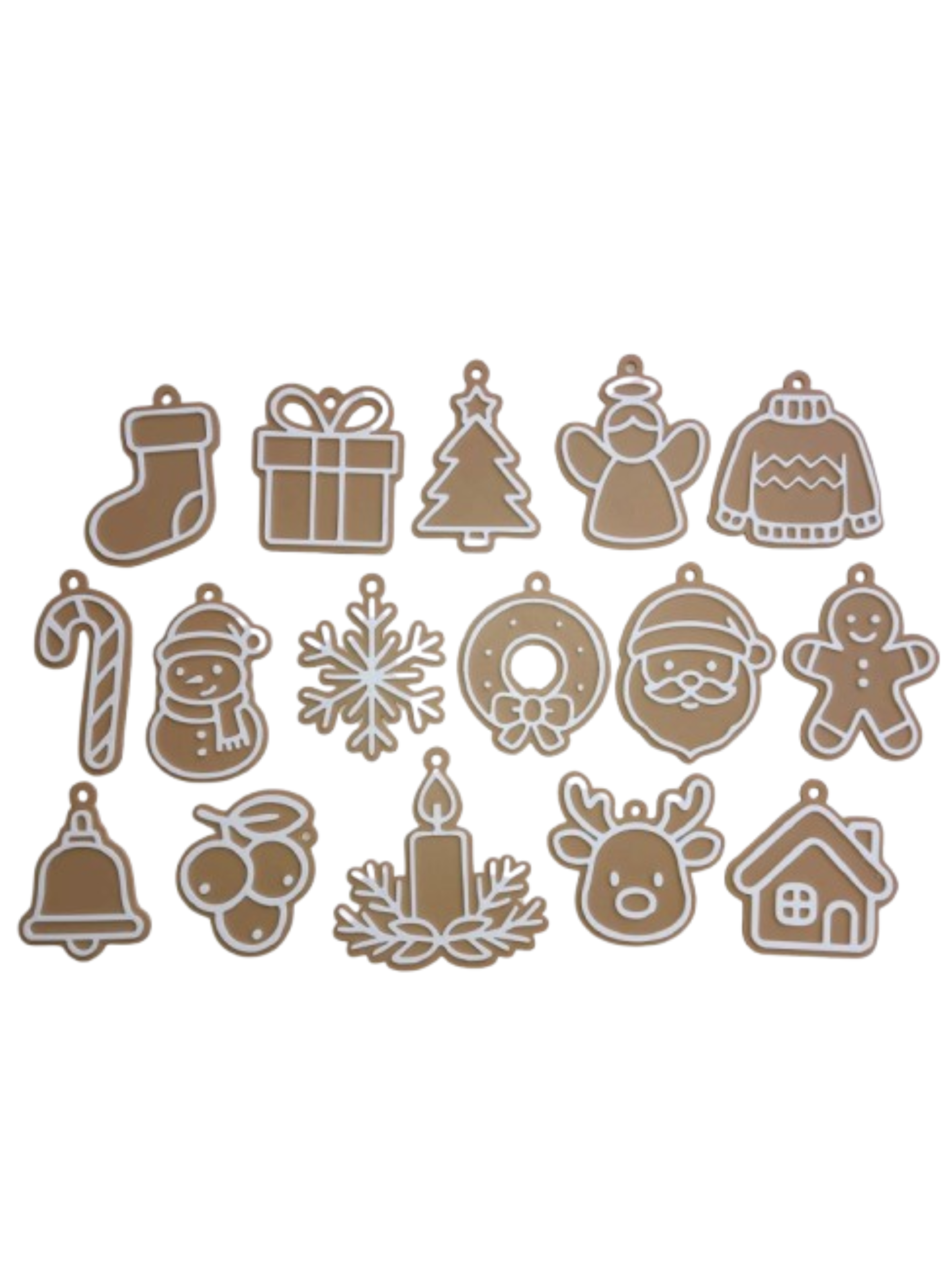 Etiquetas Regalos Navidad - (Pack 16)-0