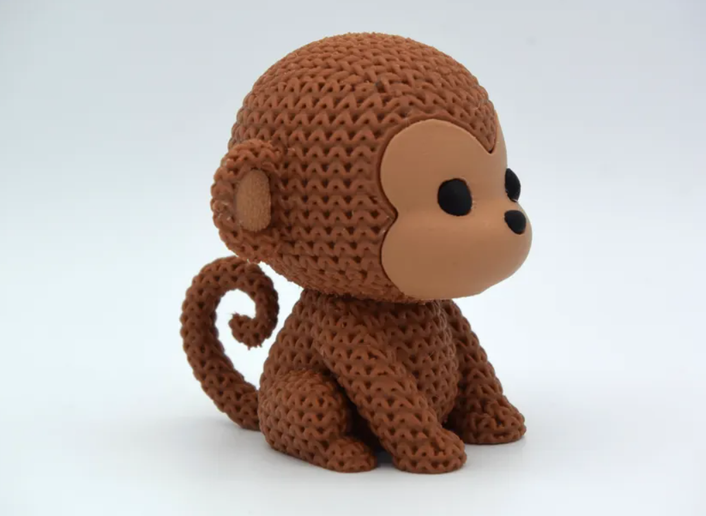 Mini Figura - Mono Estilo Tejido-2