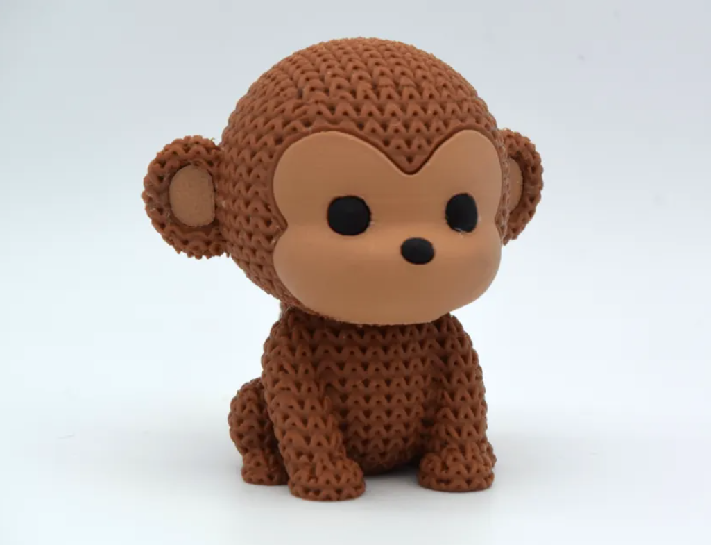 Mini Figura - Mono Estilo Tejido-3
