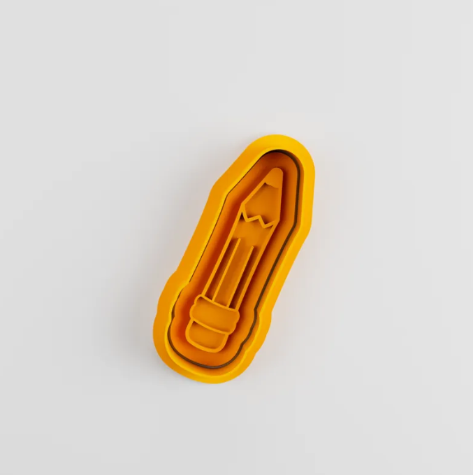 Cortadores de galletas - útiles escolares (pack 4 un)-3