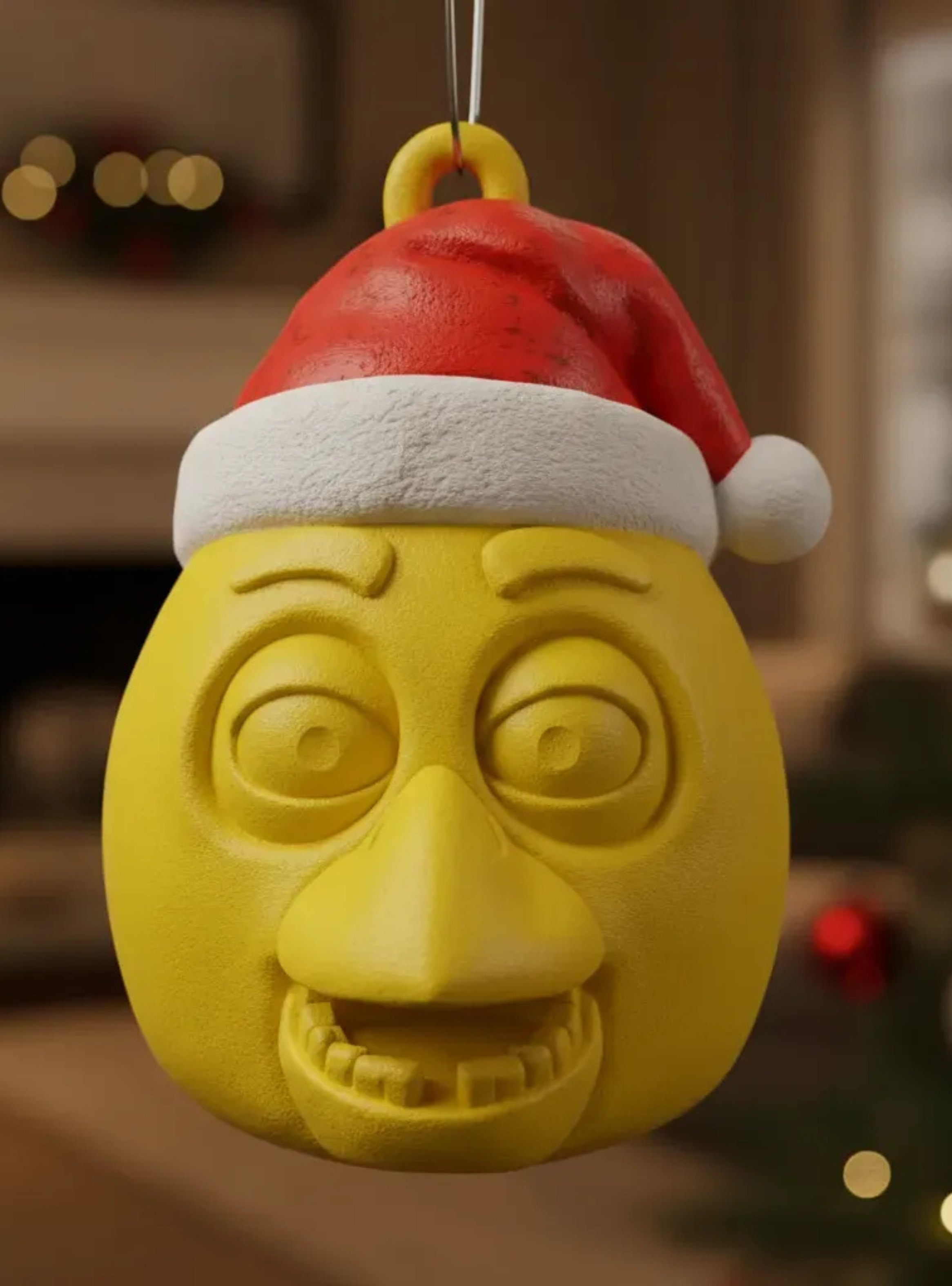 Adorno de Navidad de Fnaf Chica-2