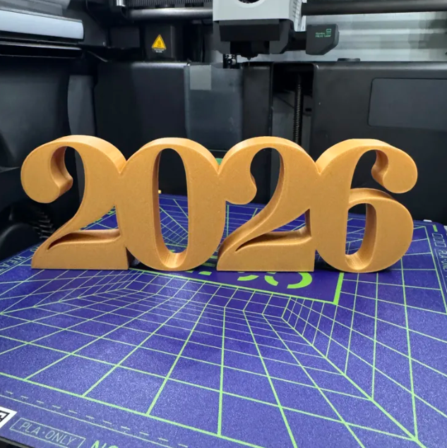 Decoración - Letrero Año 2026-2