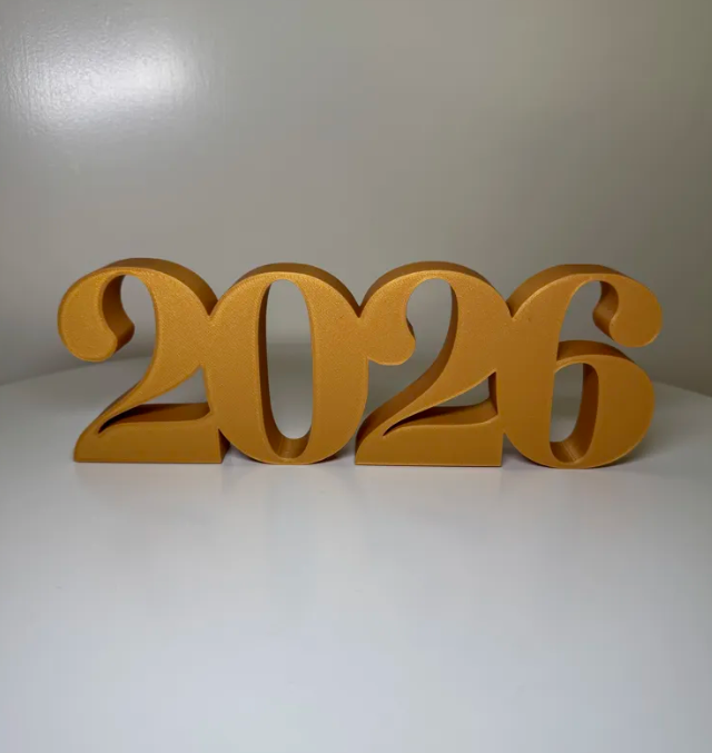 Decoración - Letrero Año 2026-3