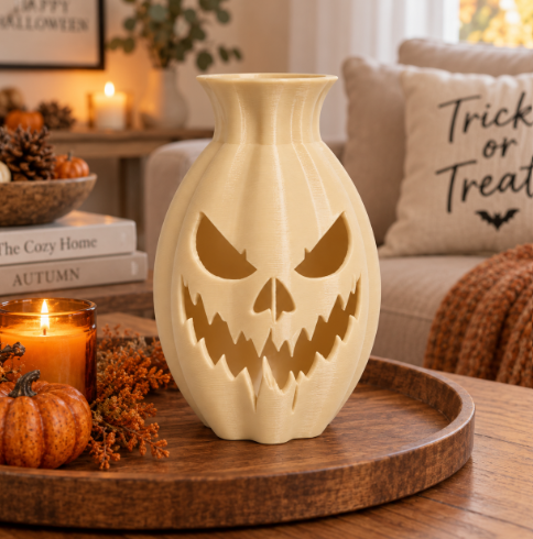 Jarrón de Calabaza de Halloween 20 cm para Hogar-2