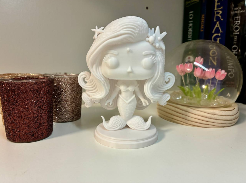 Figura decorativa de Sirena-3