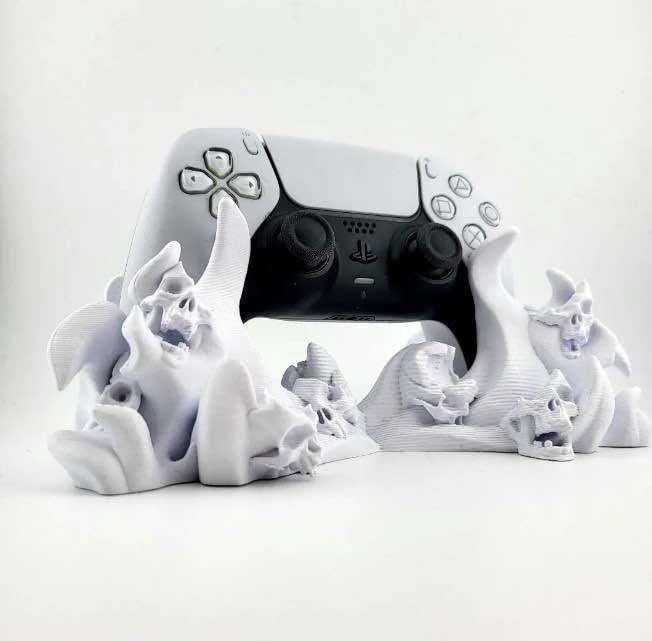 Soporte Para Mando Ps5 - Infierno Calavera-0