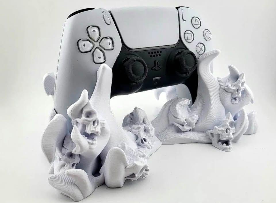 Soporte Para Mando Ps5 - Infierno Calavera-1