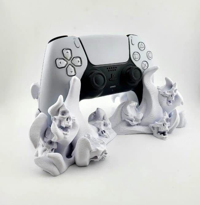 Soporte Para Mando Ps5 - Infierno Calavera-2