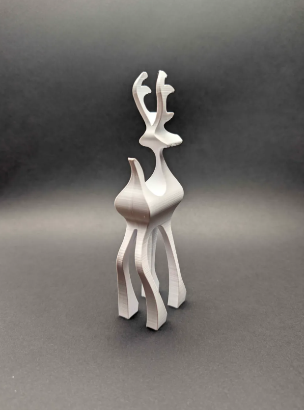 Adorno navidad - Reno minimalista-2