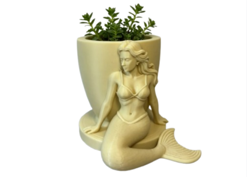 Decoración hogar Prints Patro - Maceta forma de Sirena-0