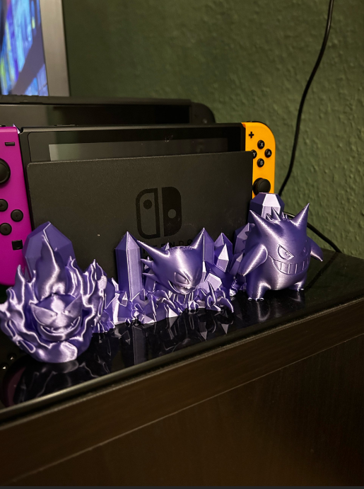 Soporte Para Switch Pokémon Gengar Haunter Suave-2