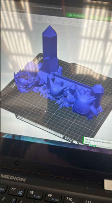 Soporte Para Switch Pokémon Gengar Haunter Suave-3