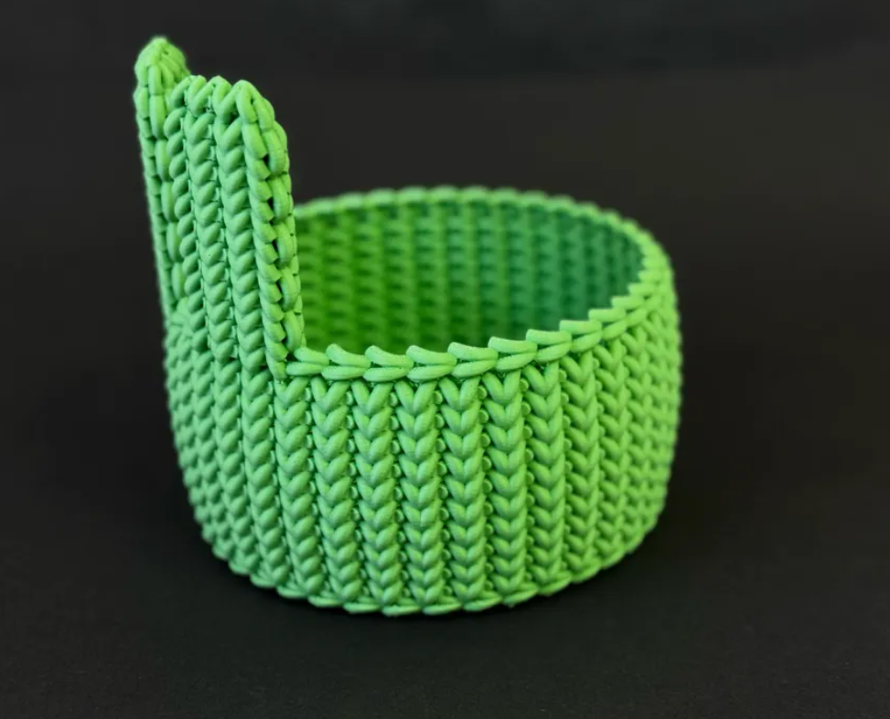 Cesta de orejas de conejo de pascua -4