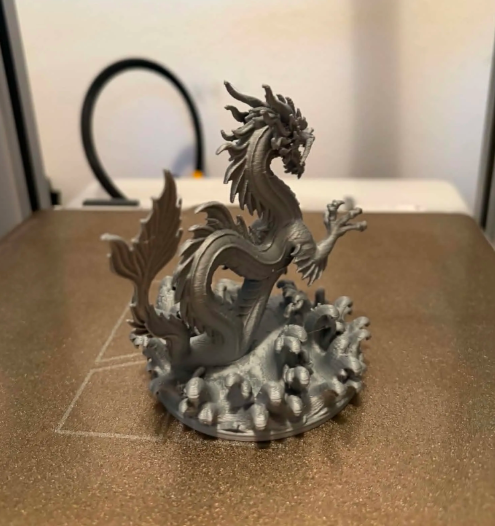 Escultura Decorativa Prints Patro- Dragón Marítimo-3