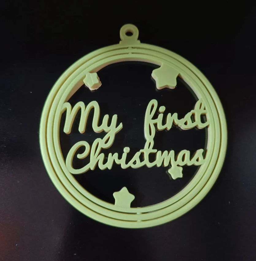 Adorno navidad para árbol - Mi primera navidad-2