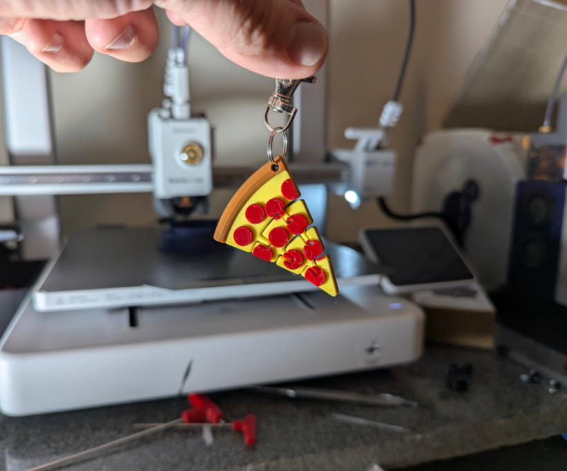 Llavero Pizza Flexible-2