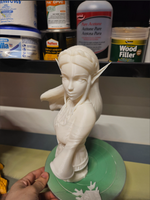 Figura - Busto de Zelda-2