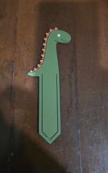 Marcapáginas de Dinosaurio Amigable-3