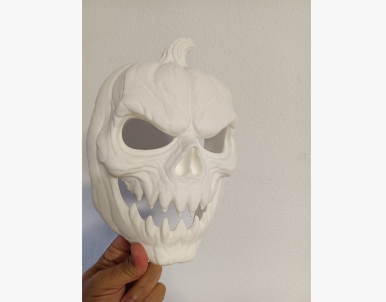 Máscara de Calabaza para Halloween-2