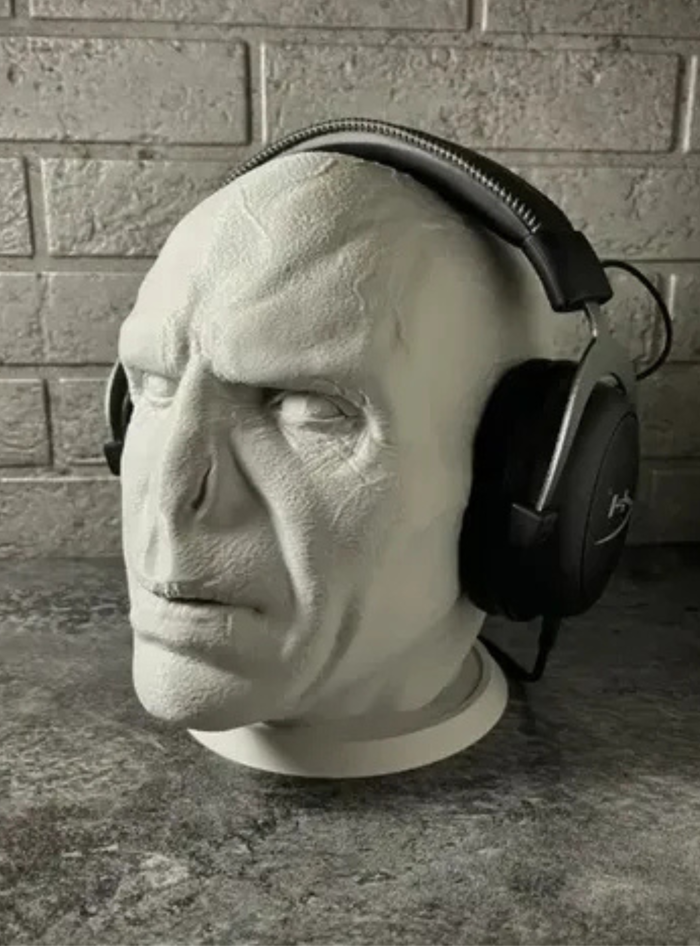 Soporte auriculares - Lord Voldemort-1