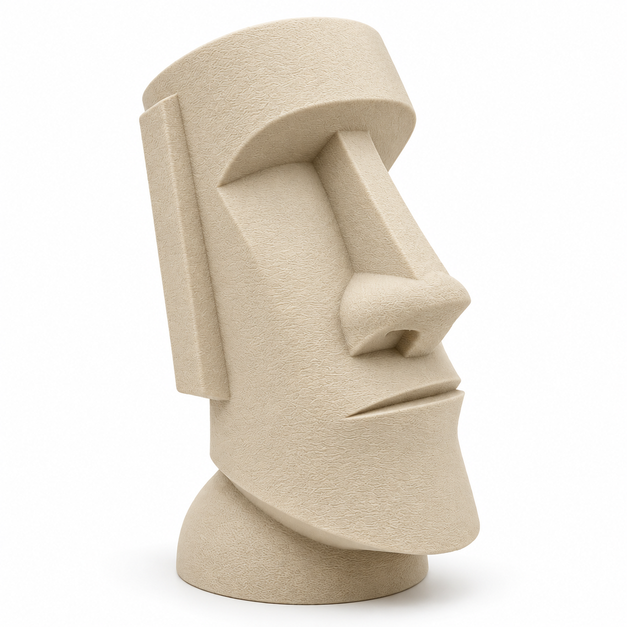 Decoraci n Figura de Moai Rapa Nui Beige-0