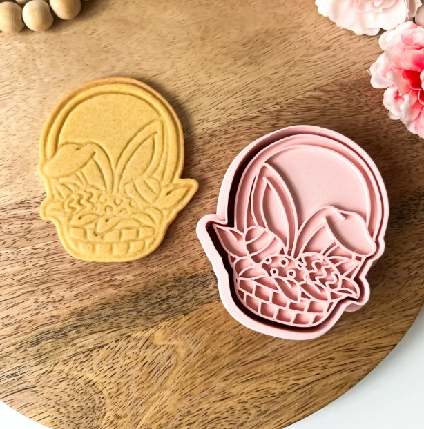 Cortador y sello de galletas de cesta de pascua-2