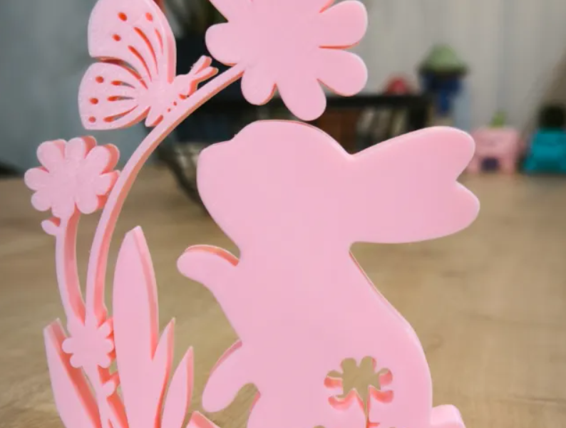  Decoración de Conejo de Pascua-2