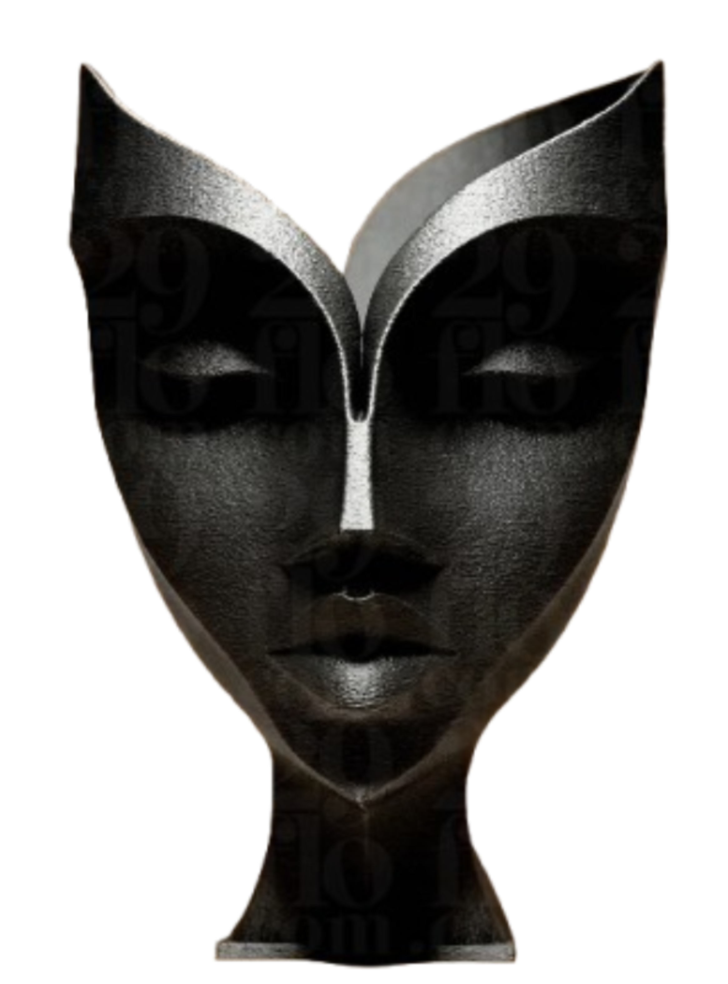 Escultura Elegante Prints Patro - Rostro de Mujer-0