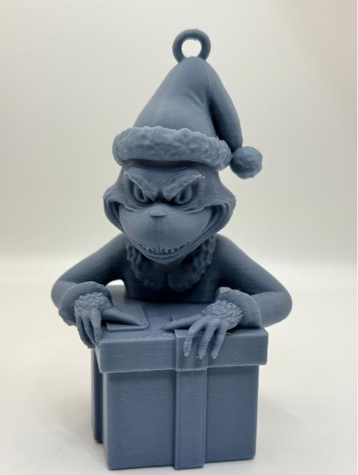 Adornos para Árbol de Navidad- Grinch con Regalo-3