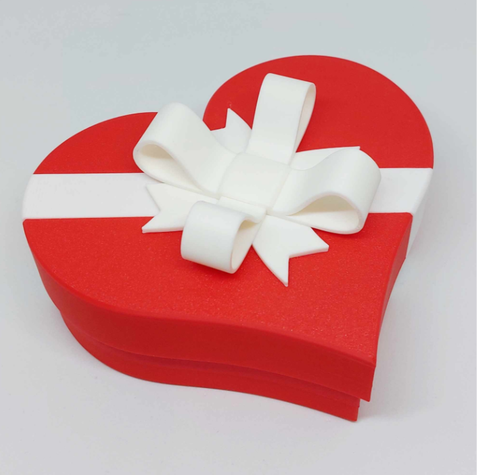 Caja de Corazón con Cerradura para San Valentín -0
