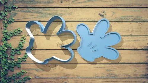 Minnie Y Mickey - Cortador De Galletas (pack 4 Unidades)-2