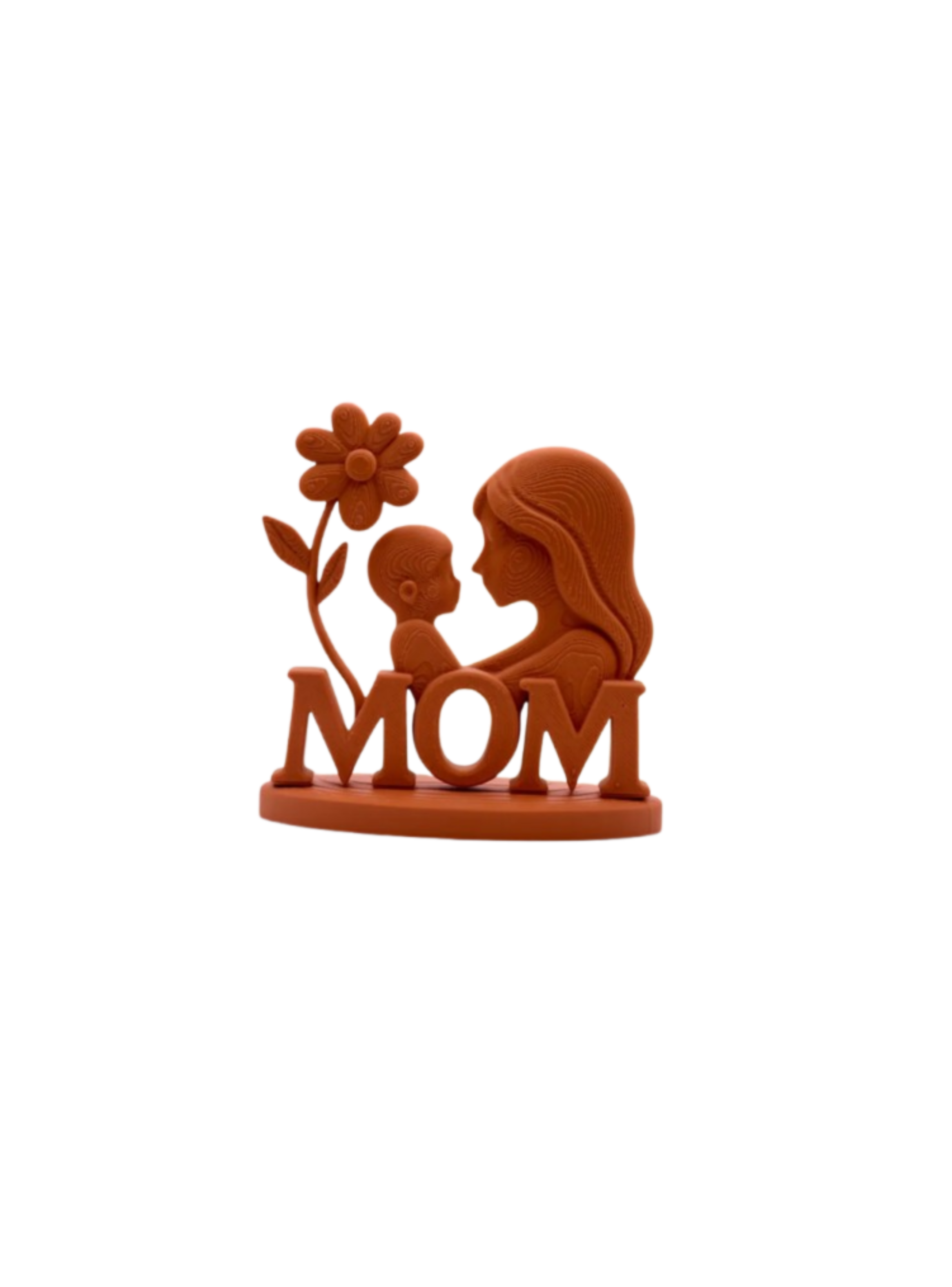 Figura decorativa Corazon Blanco Mom-2