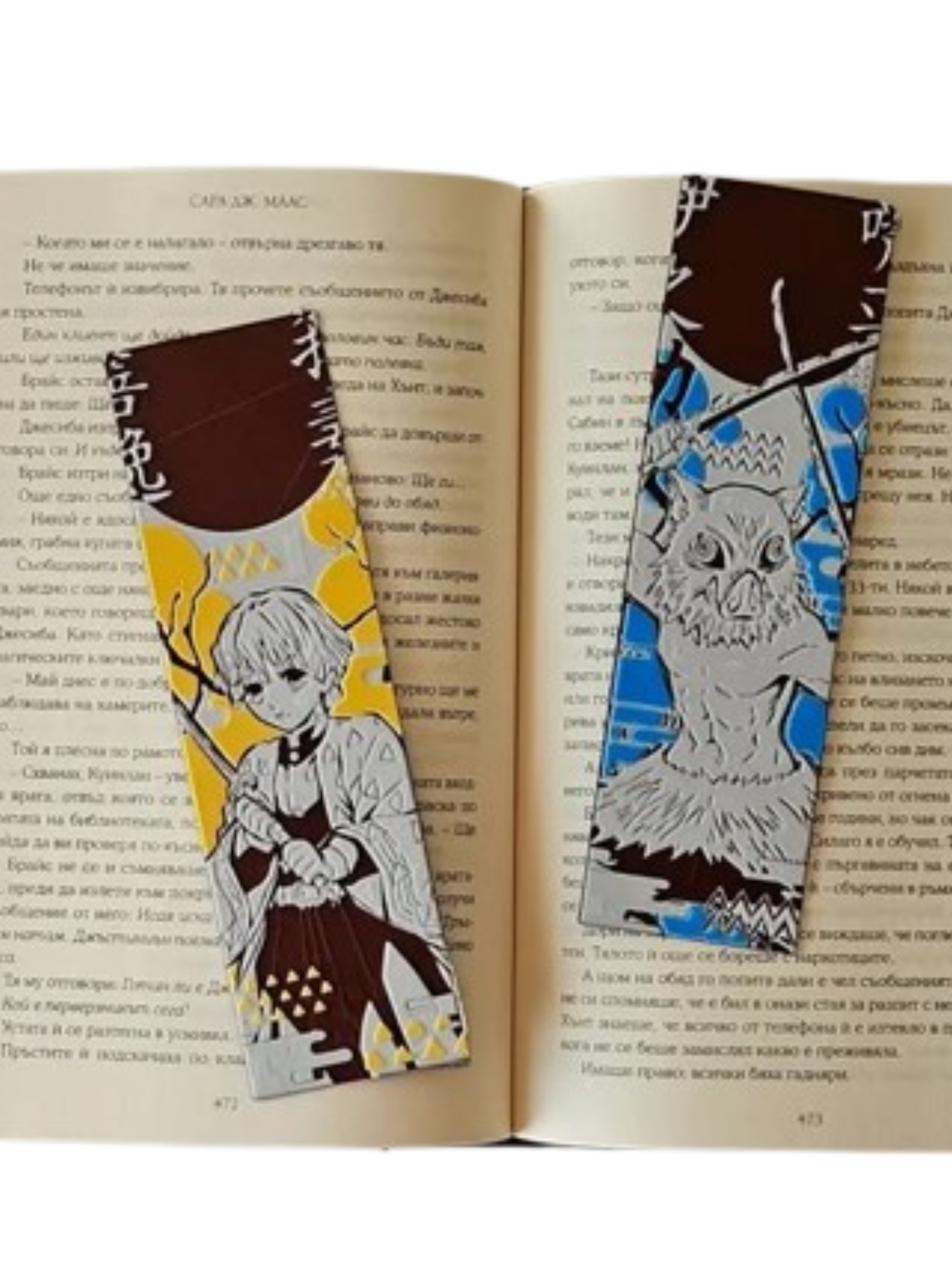 Marcapáginas- Zenitsu e Inosuke-2