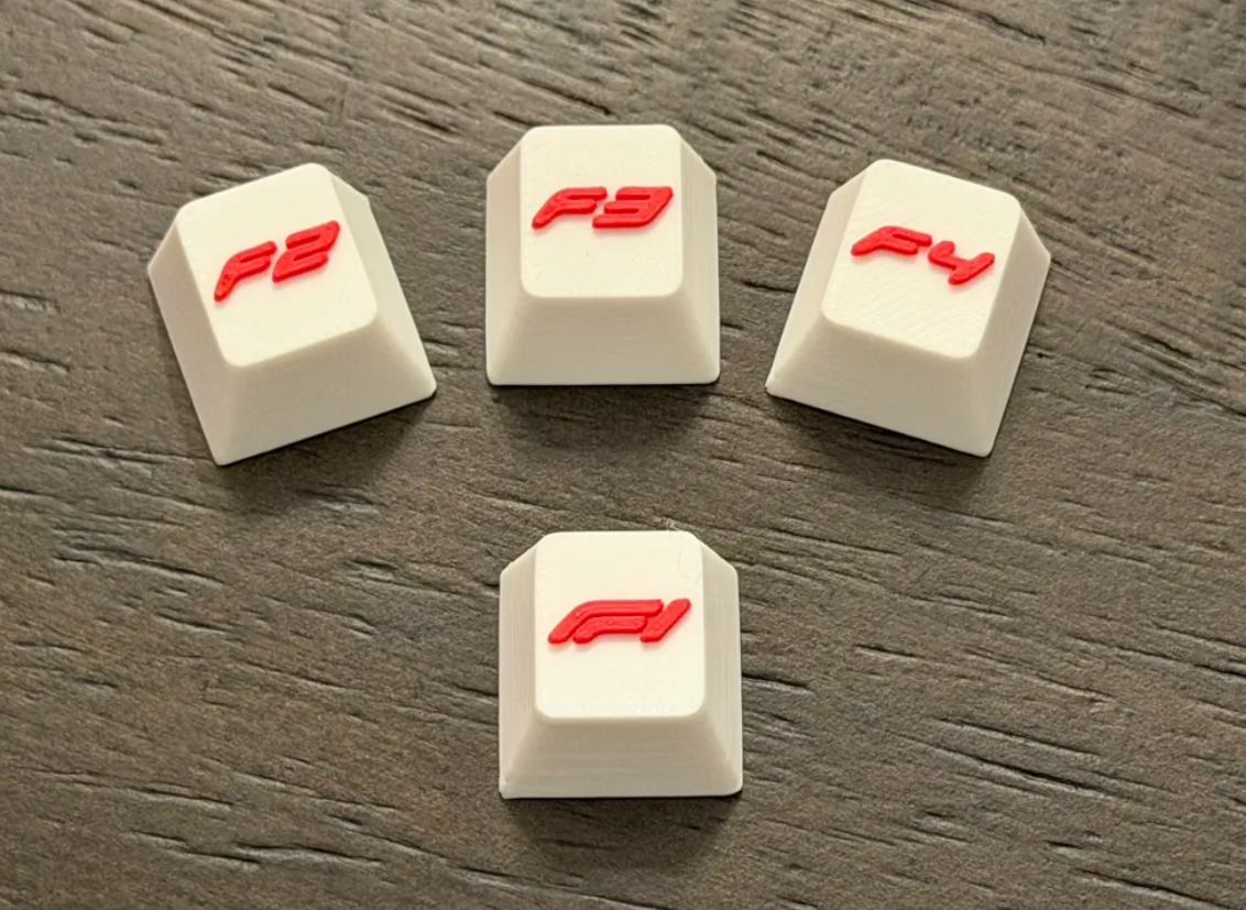 Pack Teclas de Fórmula F1/F2/F3/F4 - Teclado Mecánico-3