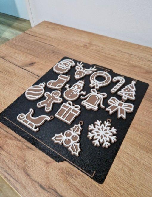 Adornos Navideños - Figuras de Jengibre (pack 15 un)-3